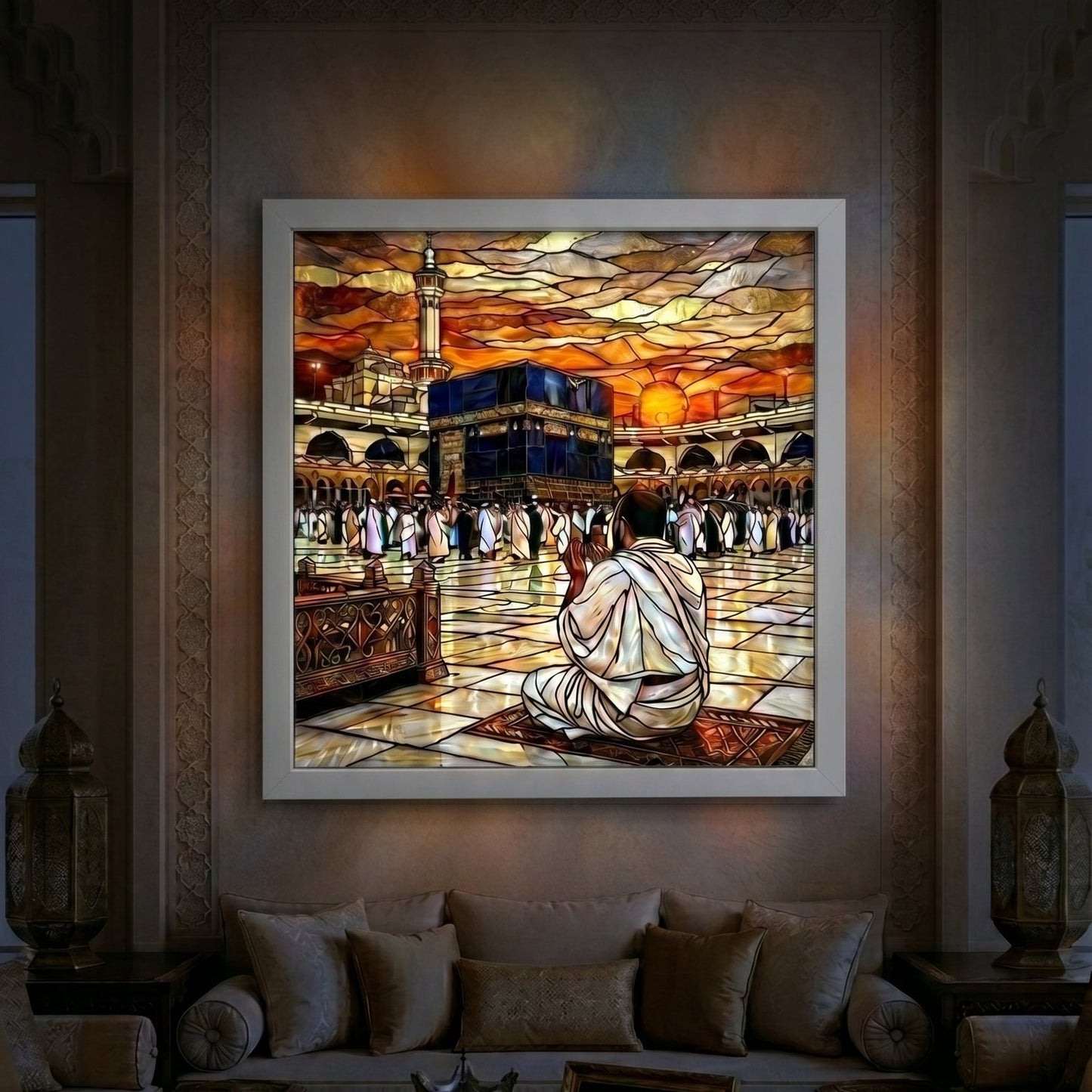 Kabe Gün Doğumu – Huzur Temalı Dekor 60X60 cm