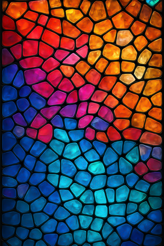 Özel Cam Şık Dekor 60x60