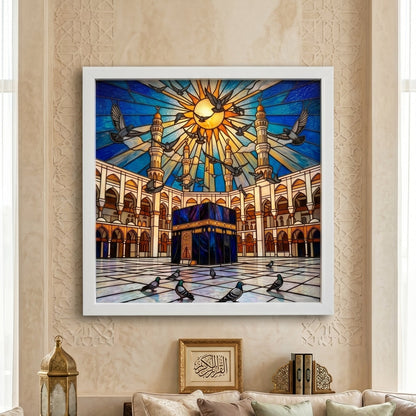 Kabe Kuşbakışı – Hac Halkası Tasarım  60X60 cm