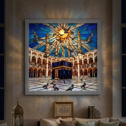 Kabe Kuşbakışı – Hac Halkası Tasarım  60X60 cm